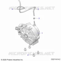 SYSTÃˆME DE TRANSMISSION, FRONT GEARCASE MOUNTING