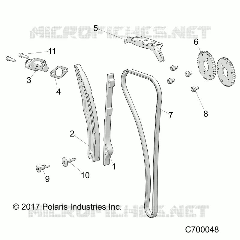 CHAINE DE DISTRIBUTION AND TENSIONER