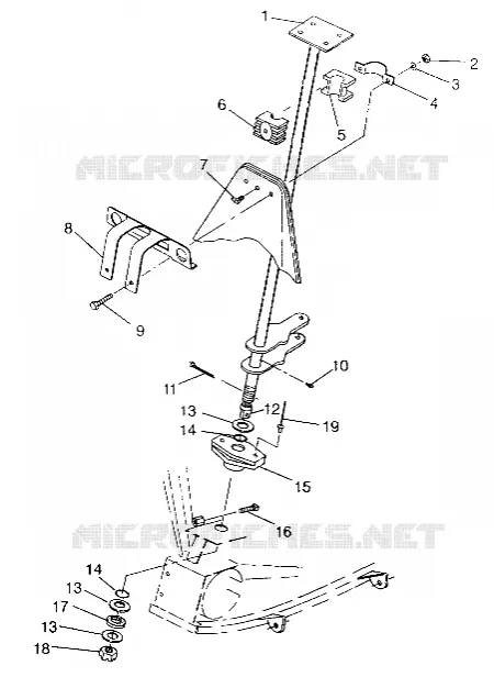 COLONNE DE DIRECTION SWEDISH 4x4 400L S948140 (4926912691B009)