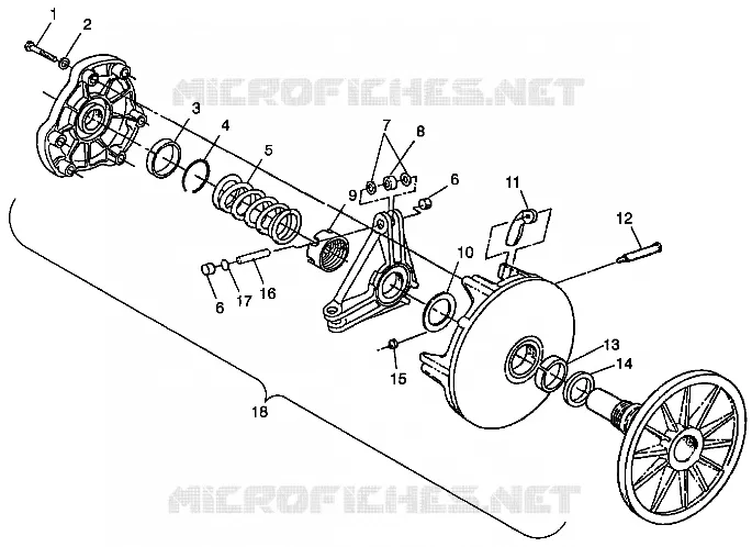 EMBRAYAGE DE TRANSMISSION