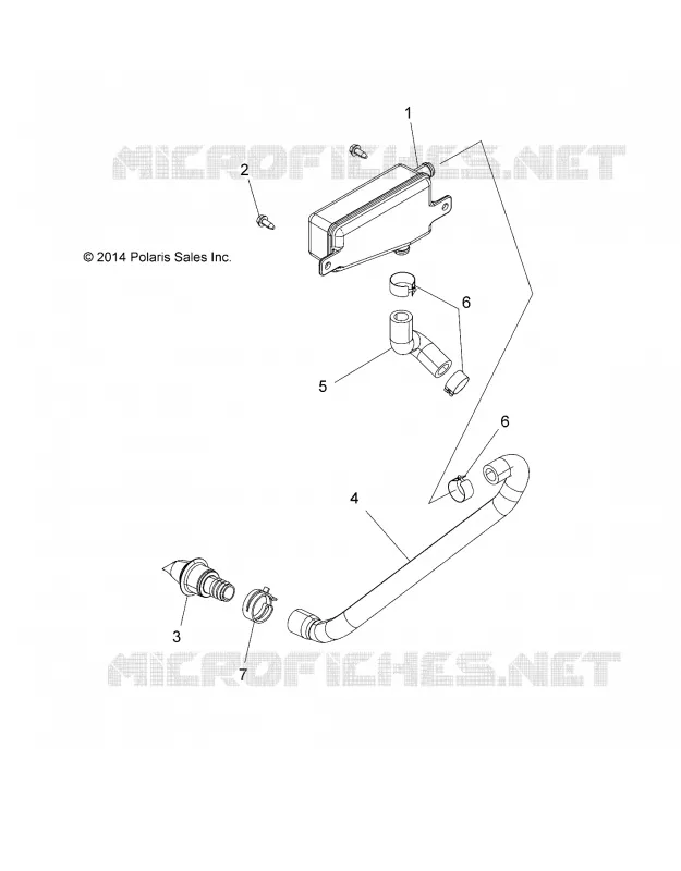MOTEUR, BREATHER HOSE