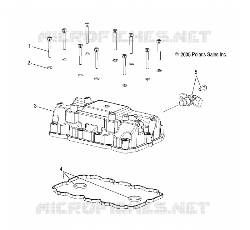 MOTEUR, COUVERCLE SOUPAPE