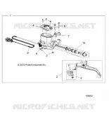 BRAKES, FRONT BRAKE LEVER AND MAITRE CYLINDRE
