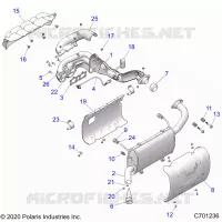 ENGINE, ECHAPPEMENT