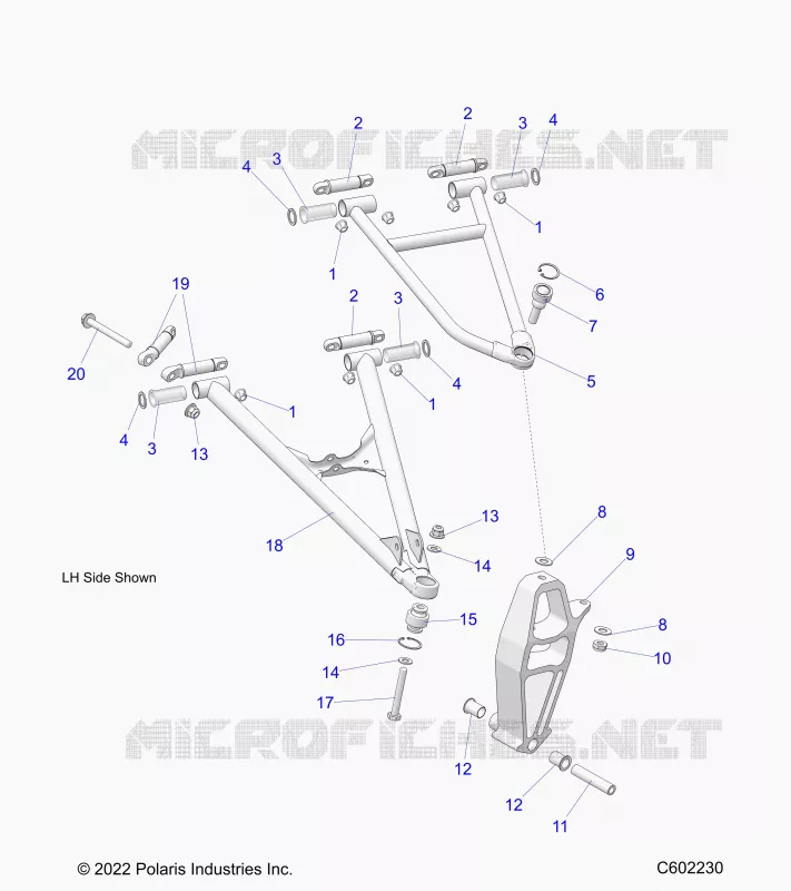 TRIANGLES SUSPENSIONS AVANT 