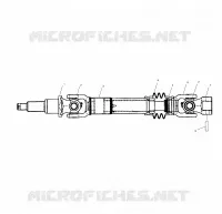 MID AXLE ARBRE DE TRANSMISSION (RH)