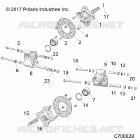 SUSPENSION ARRIERE CARRIER