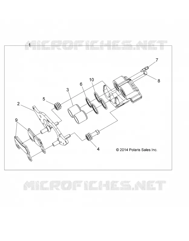 FREIN AVANT CALIPER