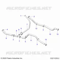ENGINE, SYSTÃˆME DE REFROIDISSEMENT, HOSES