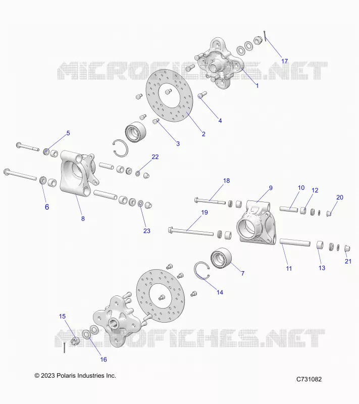 SUSPENSION, PORTE BAGAGES ARRIERE