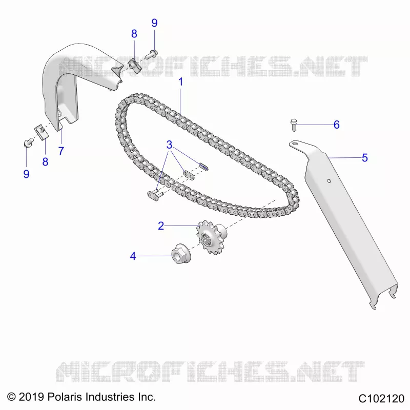 SYSTÃˆME DE TRANSMISSION, CHAIN AND GUARDS