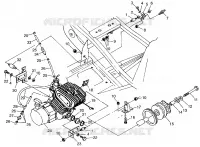 SUPPORT MOTEUR (300) XPRESS 300 W97CA28C (4939603960A011)