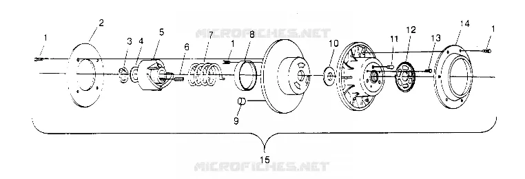 EMBRAYAGE DE TRANSMISSION WIDETRAK GT 0952061 AND  EUROPEAN WIDETRAK GT E952061 (4928962896C003)
