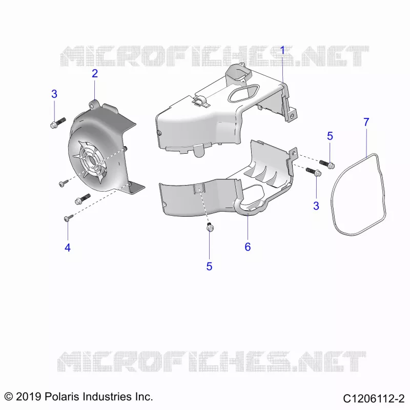 ENGINE, FAN COVER AND CARROSSERIE ET BOITE A GANTS