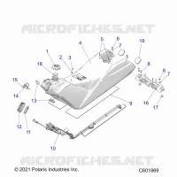 SYSTÃˆME D'ALIMENTATION, FUEL TANK ASM.