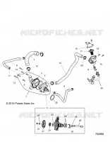 MOTEUR, WATERPUMP AND BYPASS