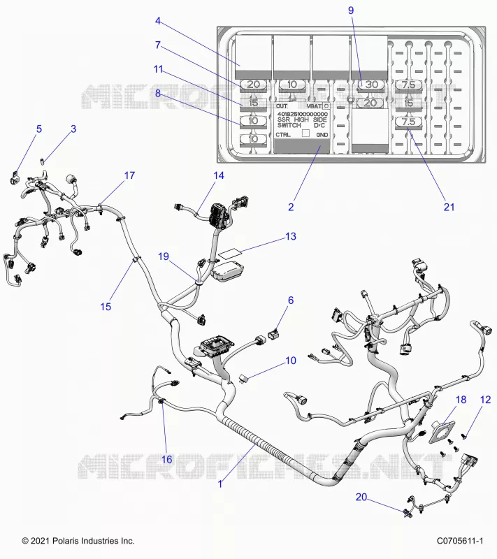 ELECTRICITE, WIRE HARNESS
