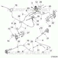 DURITES DE FREIN AND MASTER CYLINDER