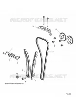 CHAINEE DE DISTRIBUTION AND TENSIONER
