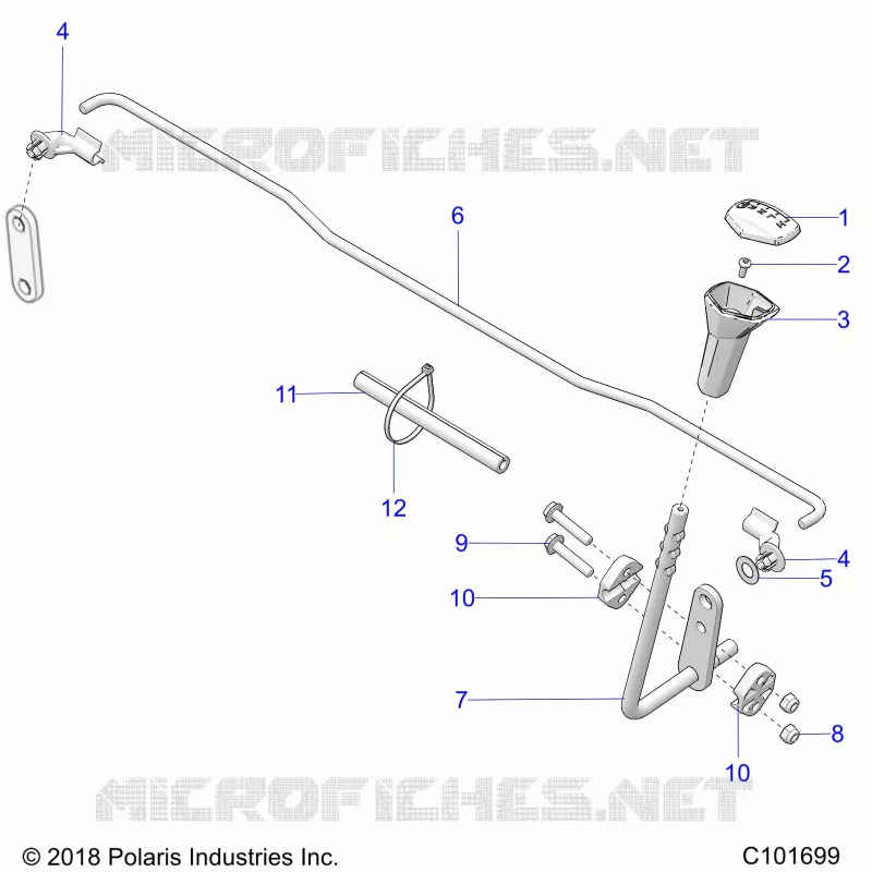 SYSTÃˆME DE TRANSMISSION, GEAR SELECTOR