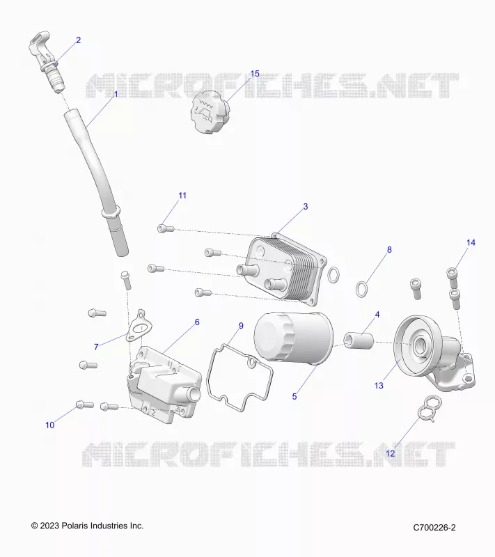 ENGINE, JAUGE ET FILTRE A HUILE