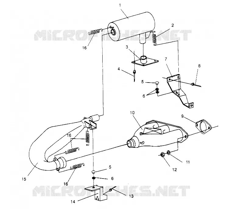 ECHAPPEMENT XLT 0950756, XLT SKS 0950556,  XLT SKS EURO E950556   XLT SK (4928842884C006)