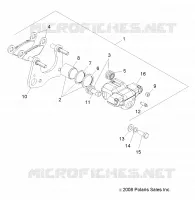 FREIN AVANT CALIPER