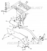 ECHAPPEMENT Magnum 2X4 W97AA42A (4940704070A010)