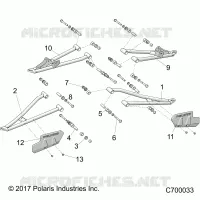 SUSPENSION AVANT CONTROL ARMS
