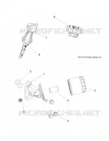 ENGINE, FILTRE A HUILE AND DIPSTICK