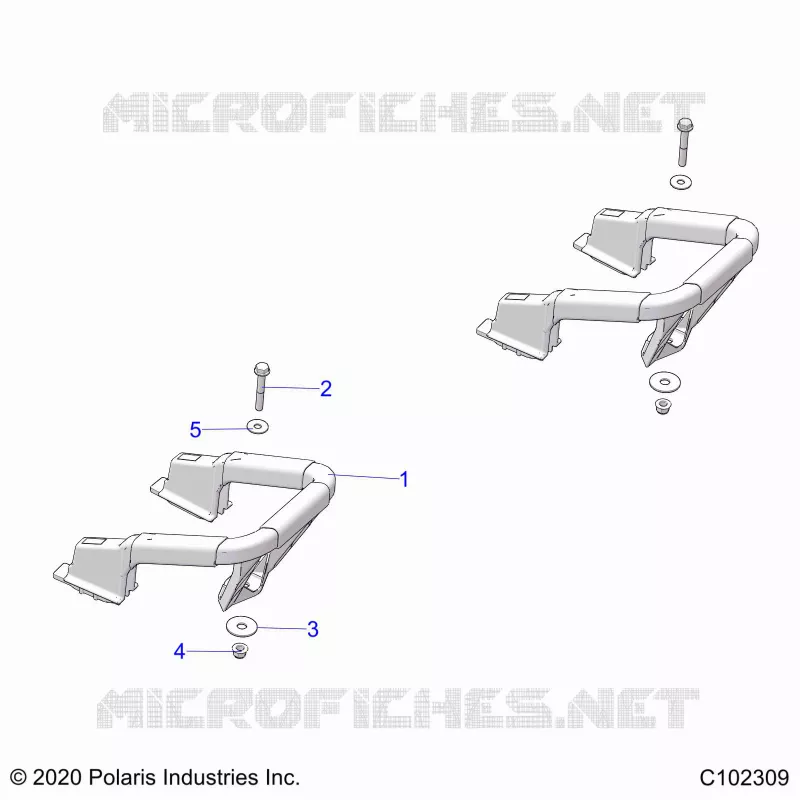 CARROSSERIE ARRIERE RACK, HANDGRIPS