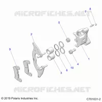 FREIN AVANT CALIPER