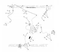 INSTRUMENTS-MAITRE CYLINDRE/FREIN LINE
