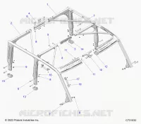 CHASSIS, CAB CADRE