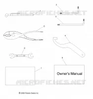 REFERENCES, TOOL KIT AND MANUEL DU PROPRIETAIRES