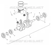 PISTON ET VILEBREQUIN