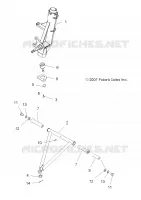 SUSPENSION, A-ARM and SUPPORT MOUNTING