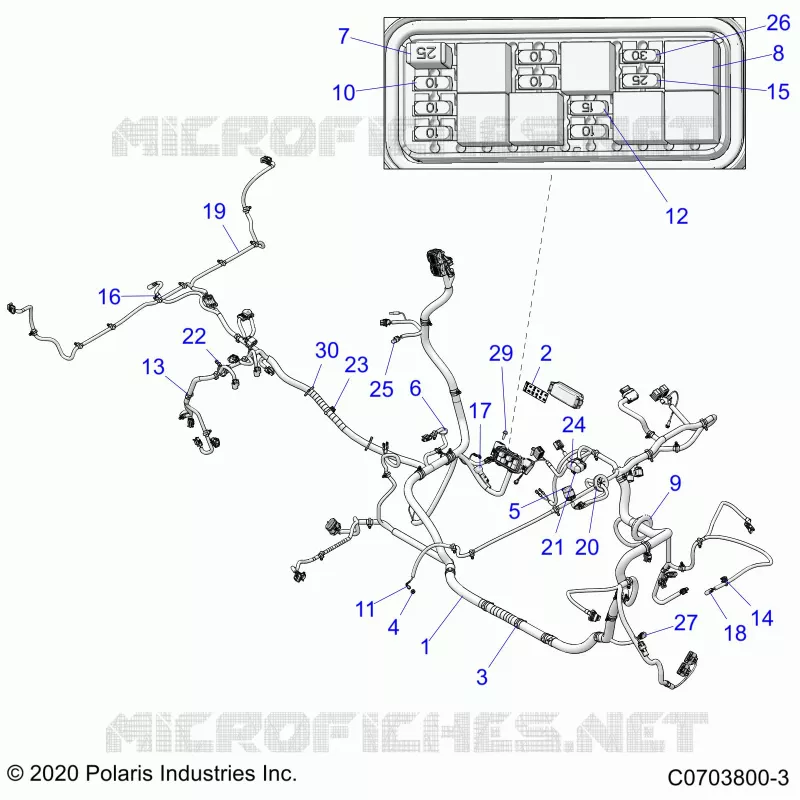 ELECTRICITE, WIRE HARNESS