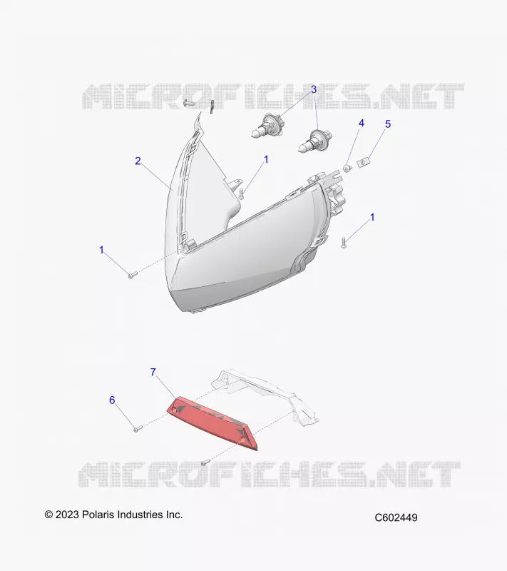 ELECTRICITE, HEADLIGHT AND TAILLIGHT