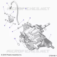 SYSTÃˆME DE TRANSMISSION, MAIN GEARCASE MOUNTING