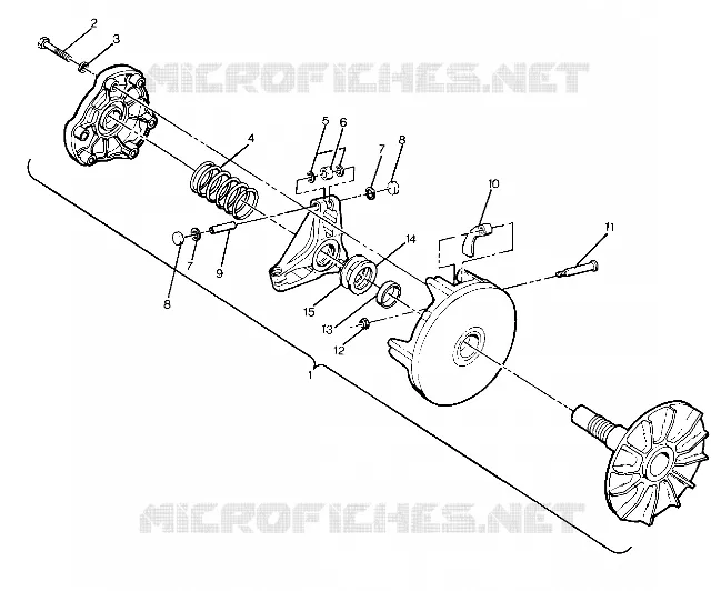 EMBRAYAGE DE TRANSMISSION ASSEMBLY (4918411841023A)