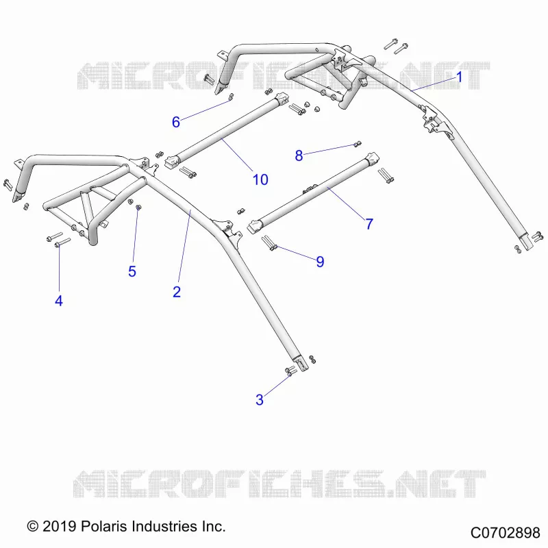 CHASSIS, CAB CADRE -Z24RAD92AK (C0702898)