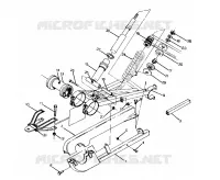 BRAS OSCILLANT WELDMENT(REAR) 6X6 (4919811981029A)