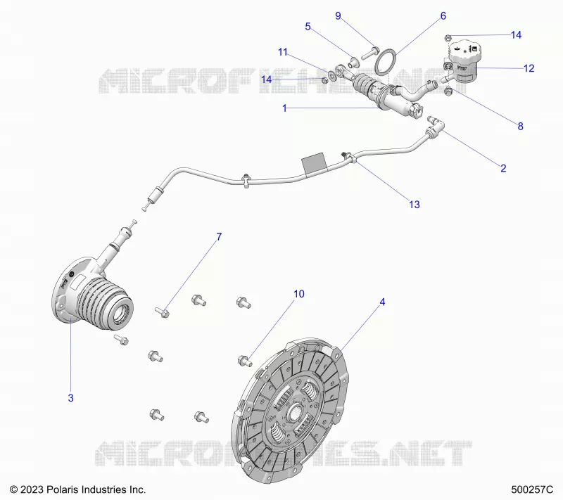 SYSTÃˆME DE TRANSMISSION, CLUTCH MANUAL- T24AALGD (500257C)