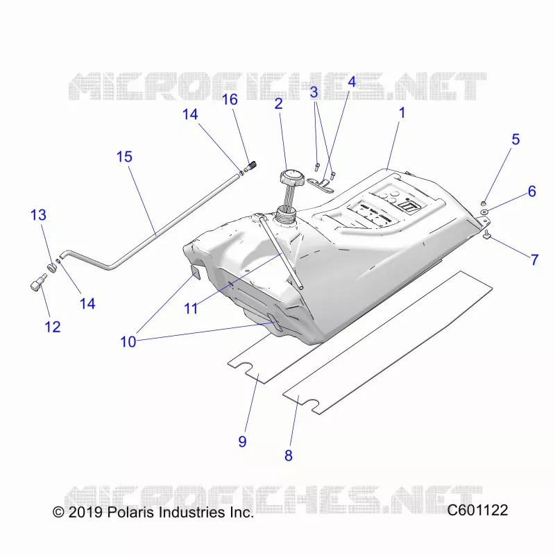 SYSTÃˆME D'ALIMENTATION, FUEL TANK ASM.