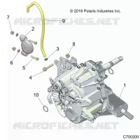 SYSTÃˆME DE TRANSMISSION, MAIN GEARCASE MOUNTING