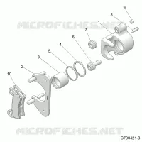 FREIN ARRIERE CALIPER