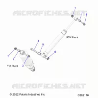 SUSPENSION, SUPPORT AMORTISSEUR , REAR SUSP.