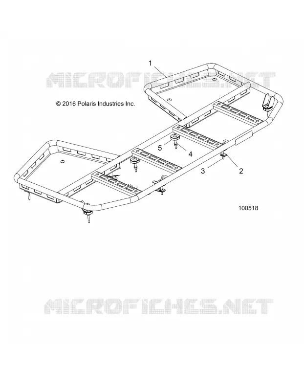 CARROSSERIE ARRIERE RACK