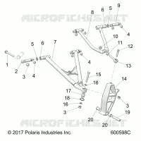 TRIANGLES SUSPENSIONS AVANT 